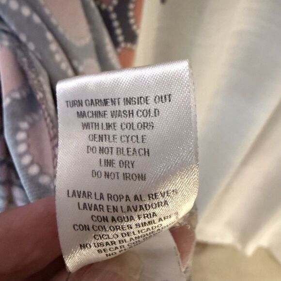 Robbie Bee Dress Signature Pink/Grey/White Sleeveless‎ Tie Sz 2XL Office Party - Picture 15 of 16